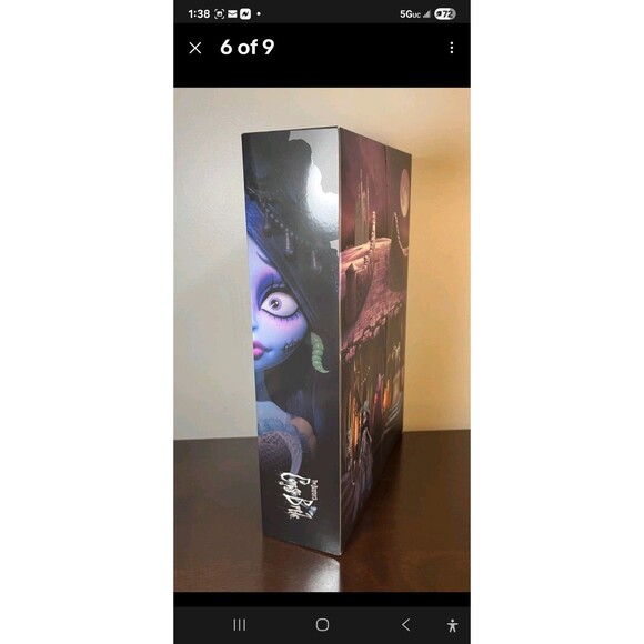 Monster High Tim Burton's Corpse Bride Emily Skullector Fashion Doll SHIPS NOW! - Picture 6 of 10